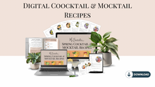 Load image into Gallery viewer, Free Digital Cocktail &amp; Mocktail Recipes VOL. 1 April- August, 2024
