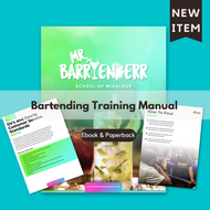 Mr.Barrtenderr School Of Mixology Training Manual